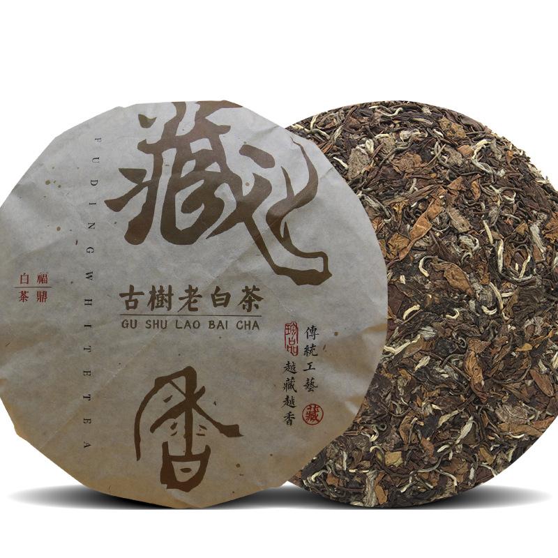 Aged Shoumei White Tea Cake Chinese Old White Tea No Universal Rectangular Sealed Recyclable No Packaging Bag