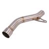 Slip-On für DUCATI Monster 821 Monster 1200 1200S 2014 2015 2016 Motorrad Auspuff Escape Mittelrohr Schalldämpfer
