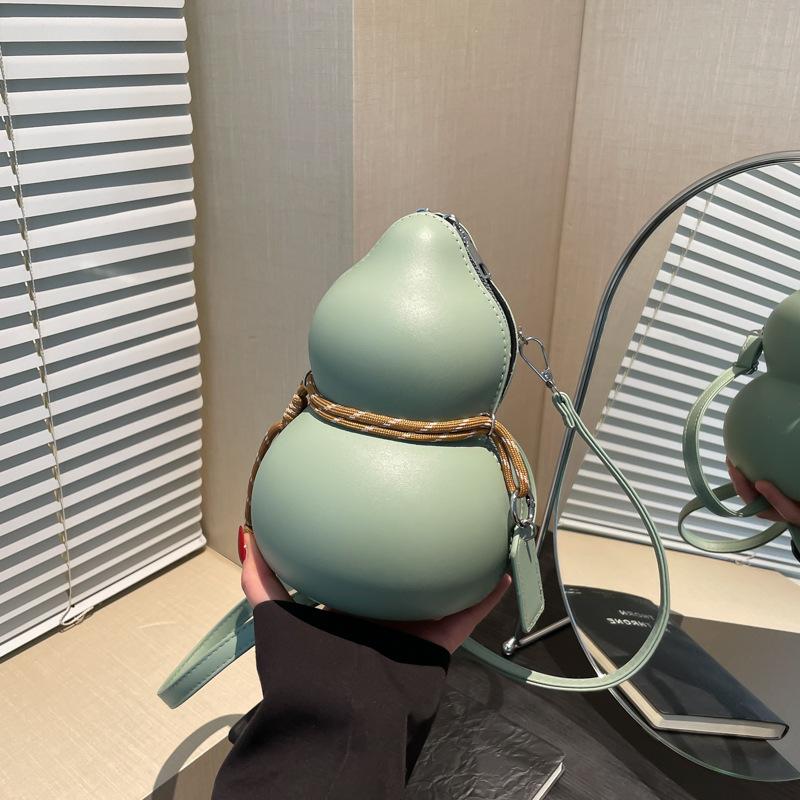 Schwarze Wukong gleiche Weinkürbis-Tasche Nischen-Design Umhängetasche Herren Ins Trendmarke Personalisierter Rucksack Umhängetasche