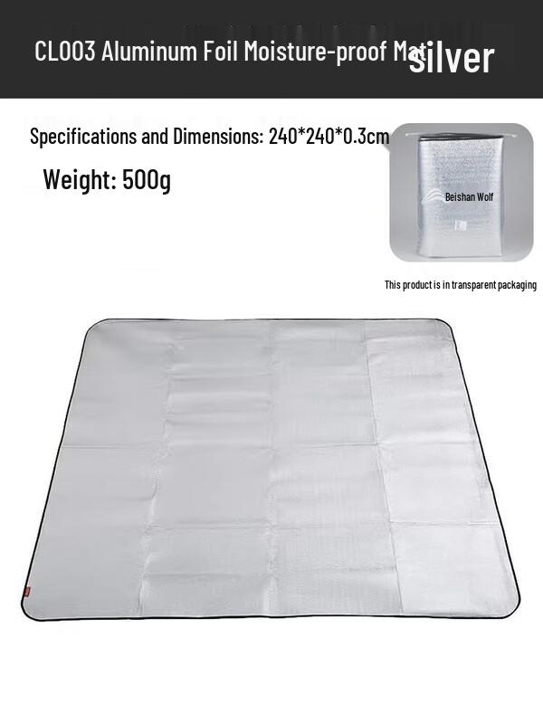 BSWolf Outdoor Aluminum Foil Camping Mat