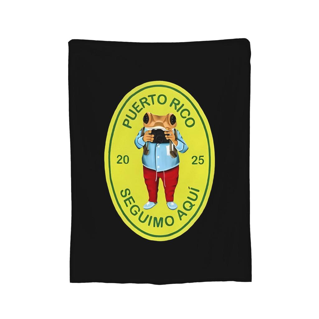 Bad Bunny DTMF  Fleece Blankets Music Funny Throw Blankets for Home 150*125cm Plush Thin Quilt,