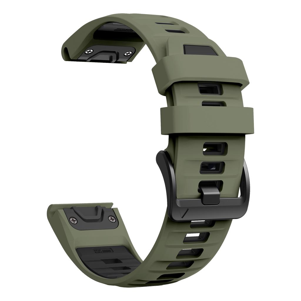 22mm 26mm Silicone QuickFit Band For Garmin Fenix7 7X 8 E 6 6X 5 5X/Epix Gen2/Instinct/Forerunner 970 Smart Sport Strap Bracelet