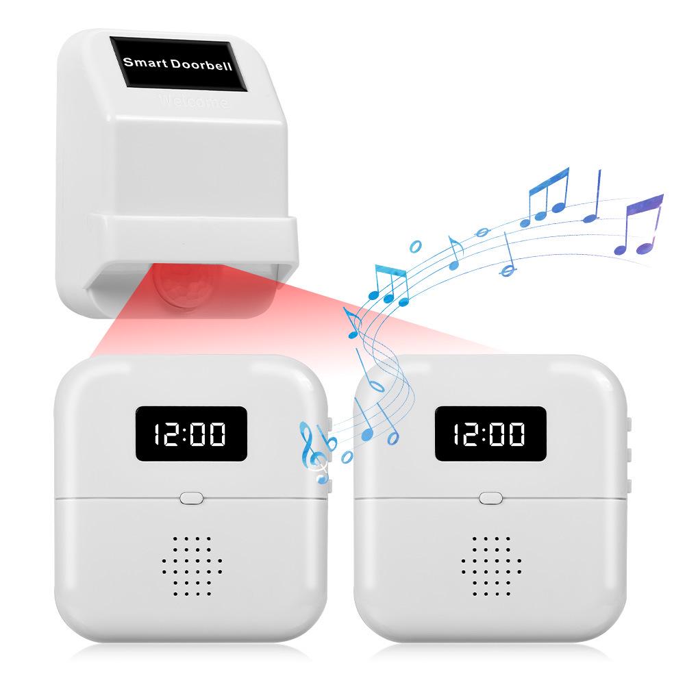 Induction Doorbell Sensor with Music Prompt for Home or Shop Use