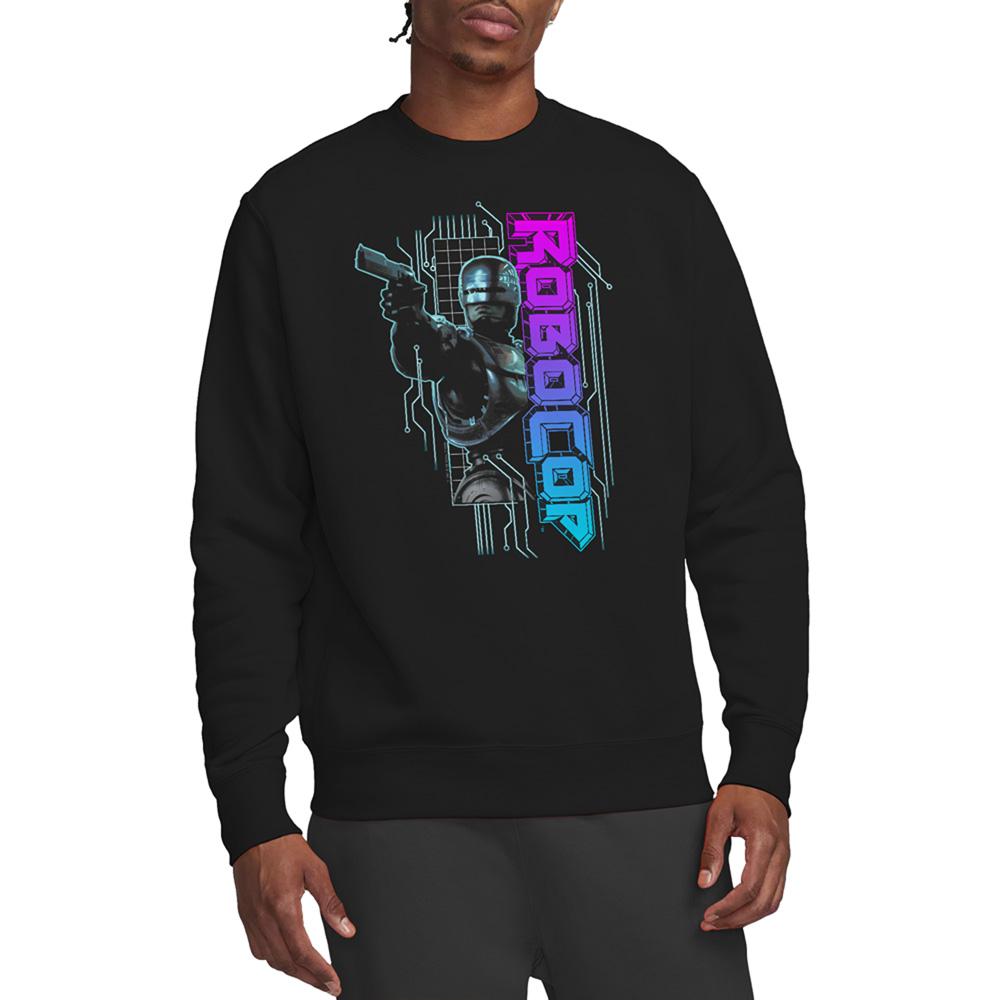 Robocop Unisex Adult Neon Sweatshirt