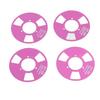 DIY Reel To Reel Cassette Retro Blank Metal Reel Cassette Tape with 4 Reels 2 Wheel for Music