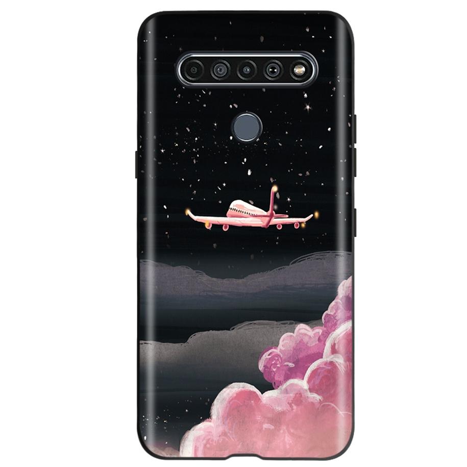Per Custodia LG K51S 2020 Cover Carina Stampata con Farfalle Per LGK51S LM-K510 Custodia Morbida Per LG K41S LM-K410 Funda su LGK41S K 41S Bumper