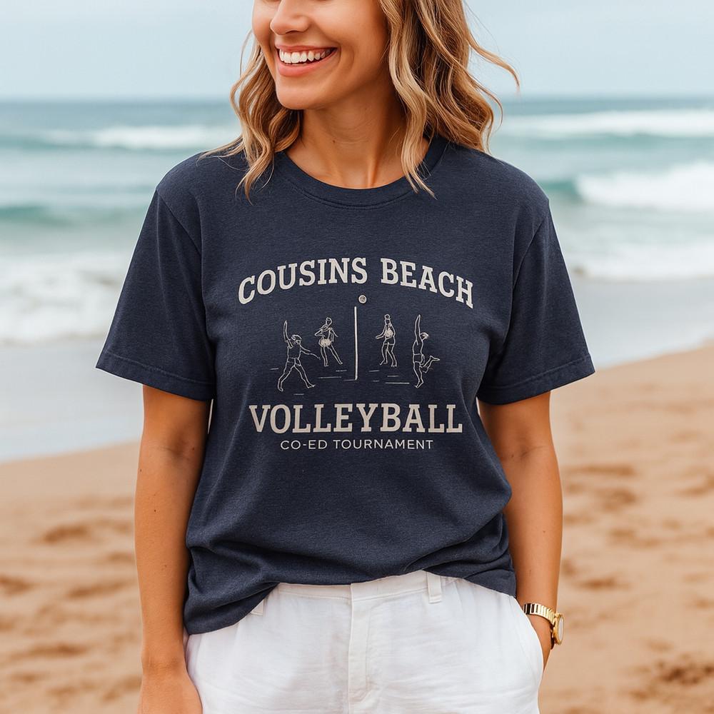 Cousins Beach Volleyball Co-Ed Tournament T-Shirt | The Summer I Turned Pretty  Unisex T-Shirt S