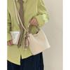 The Handbag Is A Fashionable and Simple Bucket Bag with A Niche Design and A Crossbody Bag