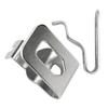 2 Pack Replacement Belt Clip Hook, Stainless Steel Belt Clip Drill Clip Hook Tool Hammer Drill Parts