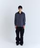 PARADIGMFILM [Ep.03] High-Neck Brushed Viscose Shirt (Charcoal)