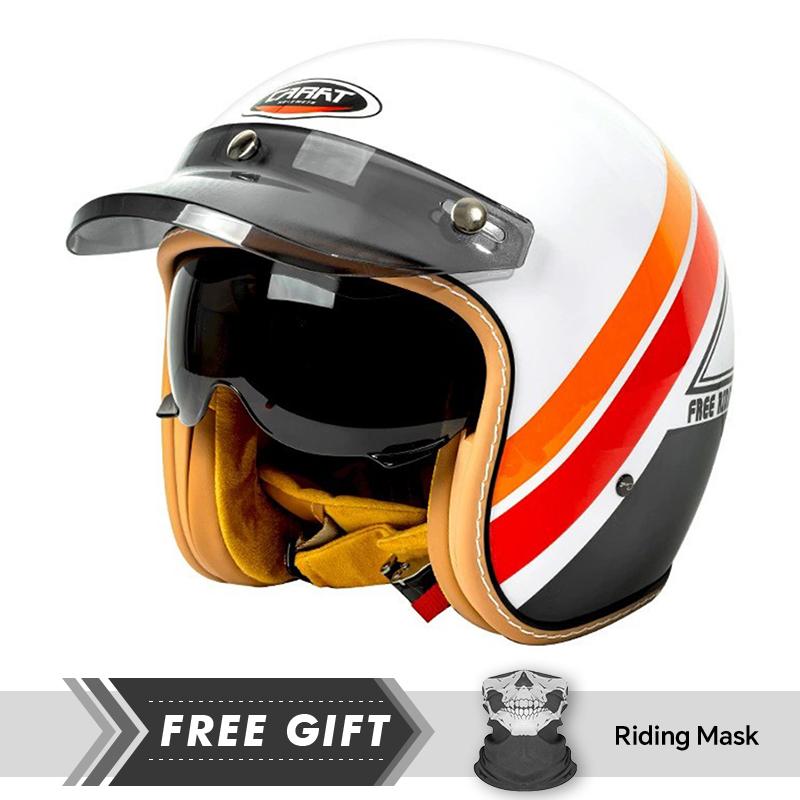 Men Women Jet Helmet Motorcycle Helmet DOT Approved Open Face Helmet Capacete De Moto ABS Material Moto Equipments