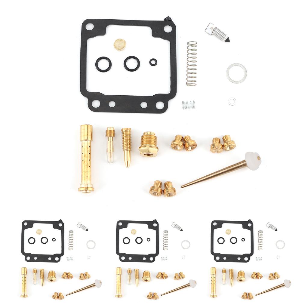 4 Sets Carburetor Rebuild Kit Carb Repair Accessories Fit for Yamaha XJ650 1980‑1984