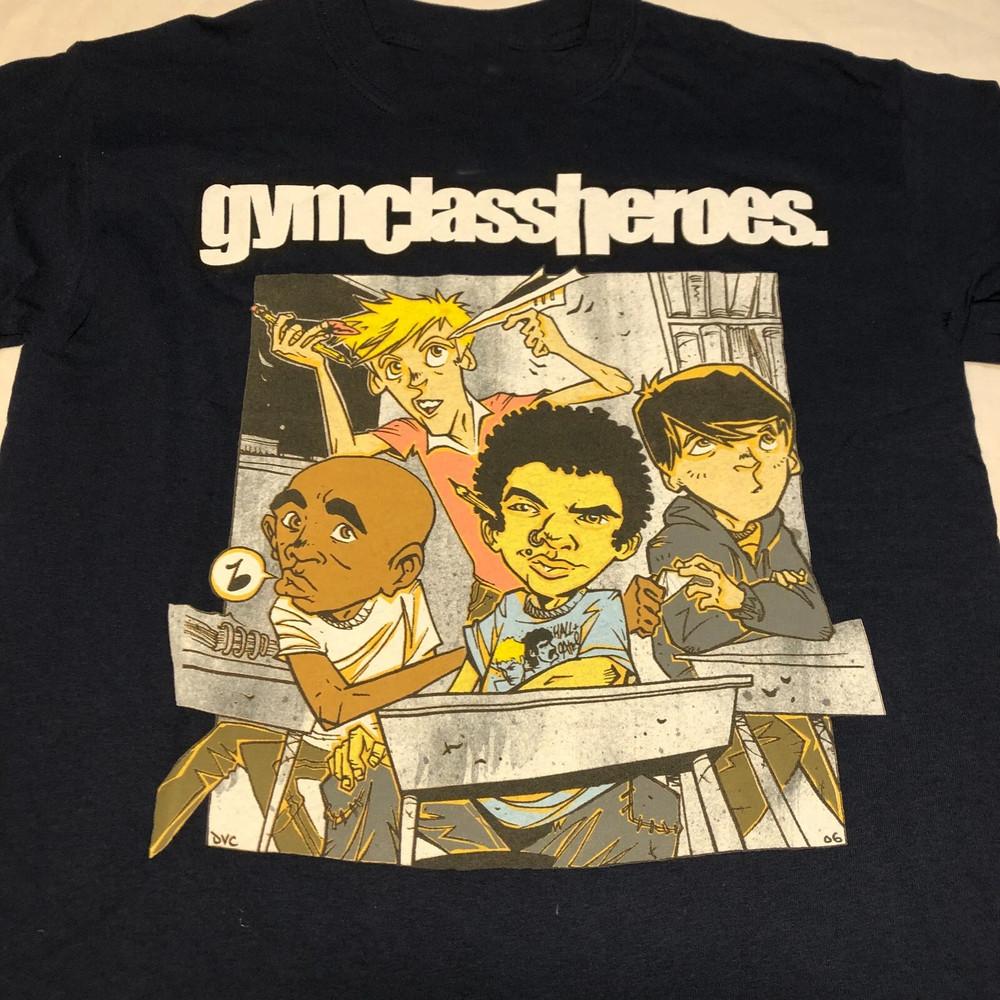 Gym Class Heroes Band Black T Shirt Size S-5XL Go146 Unisex T-Shirt M