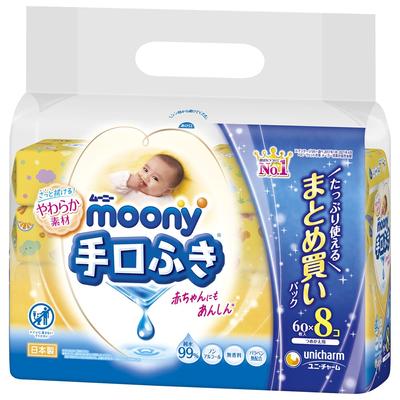 Moony Tugufuki Refill 480 Sheets Sheets X (60 8)