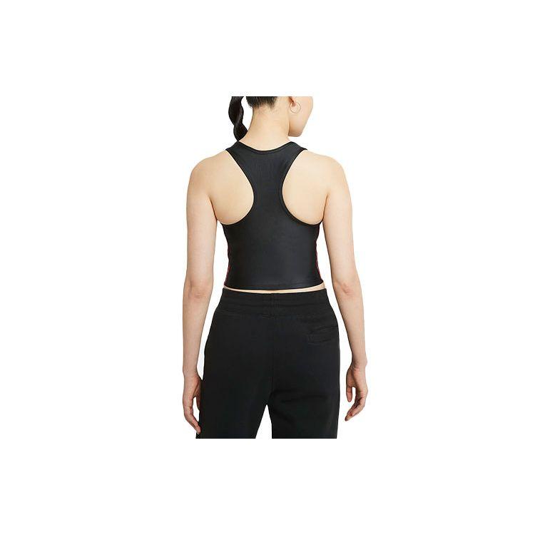 Jordan Essential Logo Print Sports Slim Fit Tank Top Women Tops Black DD0284-010