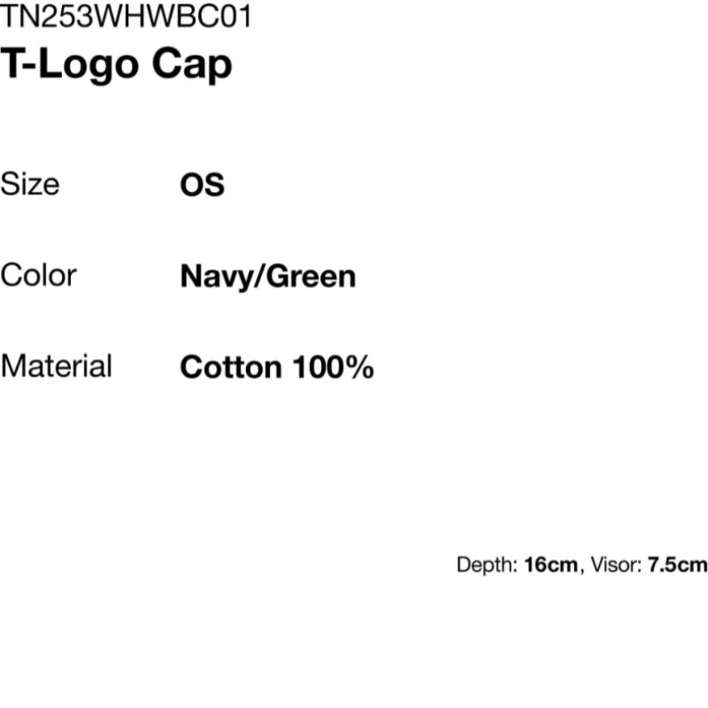 ThisisneverThaT T Logo Cap Navy Green