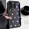 Case For Samsung S21 Ultra  A15 A35 A54 A55 S20 S22 S23 S24 S25 Plus and FE Cases Simple Love Heart Phone Cover