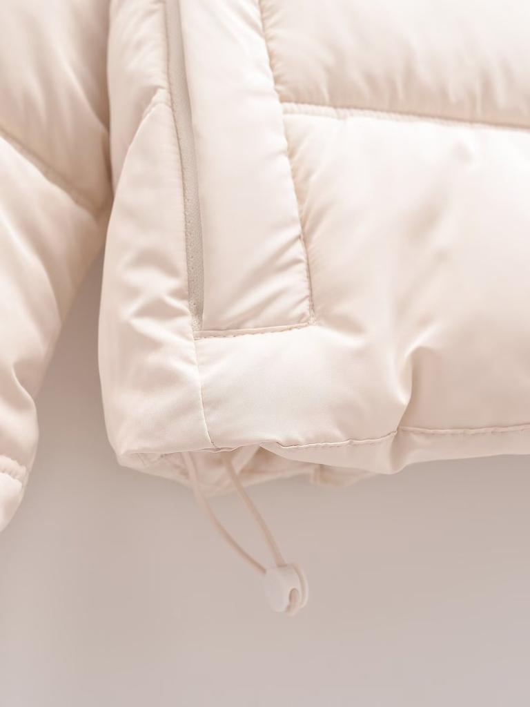 New solid color hooded bread jacket, warm jacket, cotton jacket, 3046241