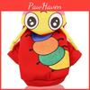 Fashion Dog Cartoon Clothes Cute Sweater Cat Clothes Fleece Autumn And Winter Pet Clothing