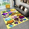 Klassischer B-Blox Frucht Cartoon Spiel Teppich für Schlafzimmer Wohnzimmer Sofa Spielzimmer Fußmatte Heimdekoration, Kinderteppich Rutschfest