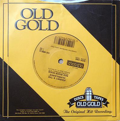 7inch Record JOHNNY & THE HURRICANES - Red River Rock / Reveille Rock OG9459 Old Gold 1985 UK Rock Used