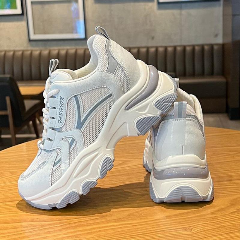 Height Increasing Insole Women's Ins Trendy New Summer Mesh Breathable All-Match Casual Sneaker