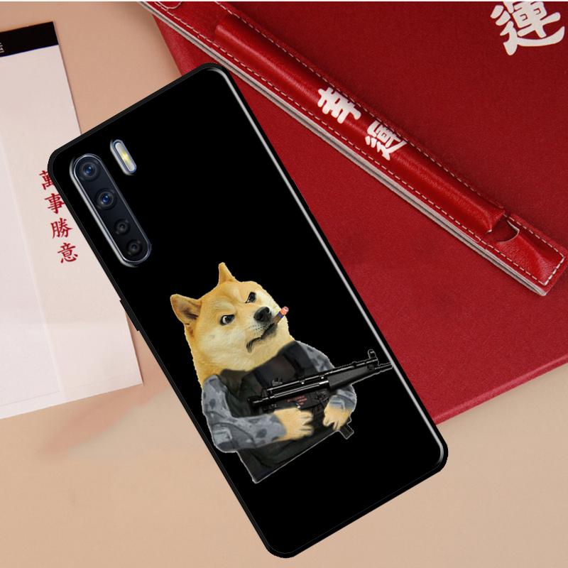 Cheems Doge Meme Funny Doggy Case For Oppo A80 A58 A5 Pro A15 A16 A17 A57 A77 A94 A74 A54 A76 A96 A40 A60 A18 A38 A78 A98