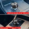 Für Mazda CX60 CX 60 CX90 CX 90 2022 2023 2024 ABS Schwarz Auto Schaltknauf Griff Abdeckung Zieraufkleber Innenzubehör