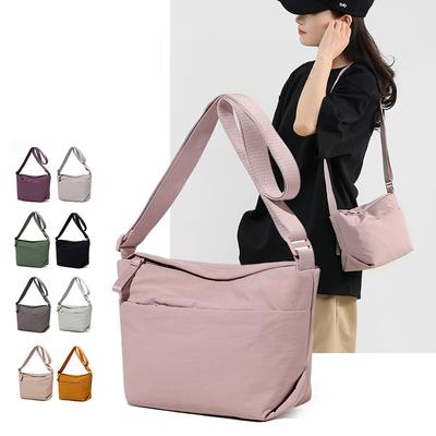 Sac à bandoulière pour femme couleur unie