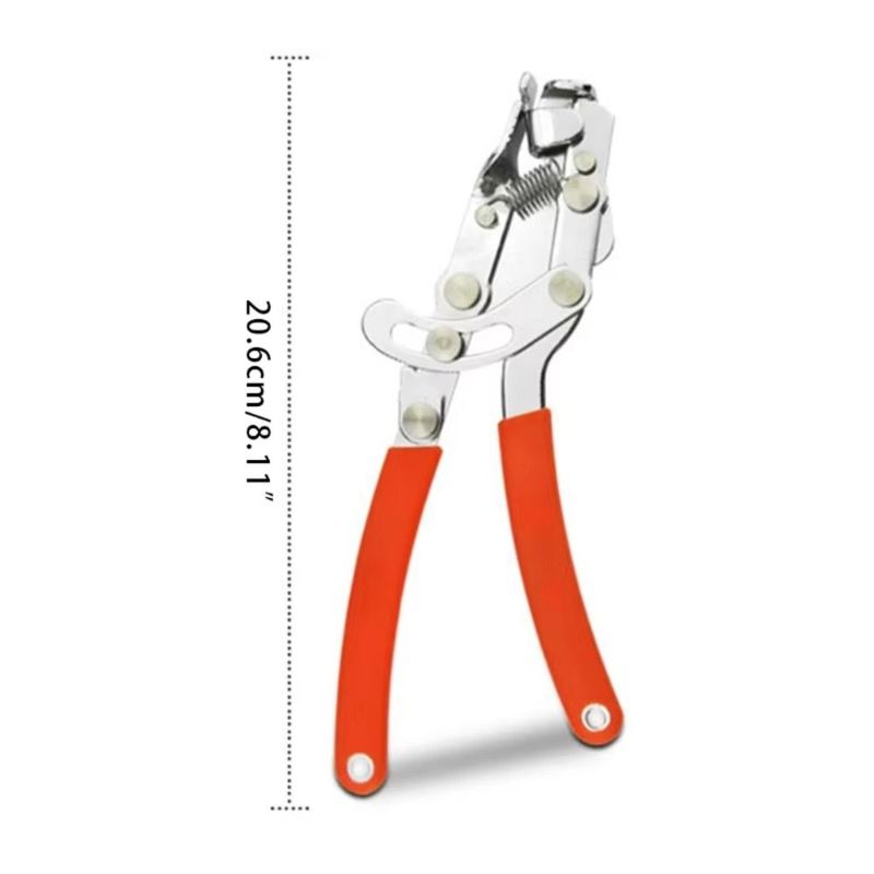 Durable Carbon Steel Bike Inner Cable Puller Red Plated Brake Cable Stretcher Pliers Tension Puller Pliers