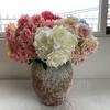 Roses Bouquet Artificial For Wedding Decor Photography Props And Home Styling