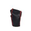 Gear Shift Knob Cover Black Leather + Red Stitch for AT Car Honda VEZEL 2014-2018 XRV 2014-2018