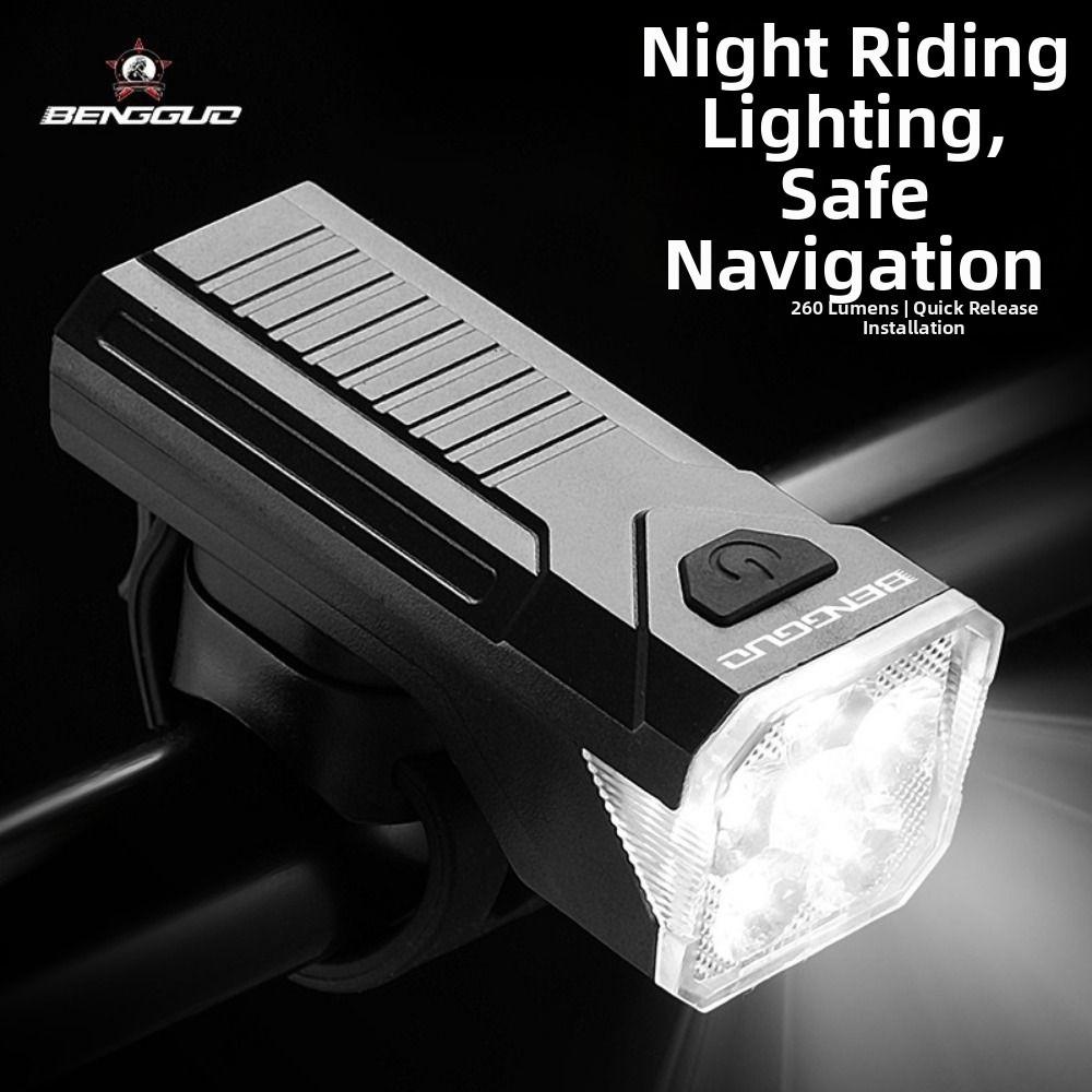 Mini Bicycle Cycling Light Rechargeable Night Riding Light for Night Riding/ for Cycling Equipment