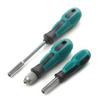 3Pieces 1/4Inch Hex Screwdriver Bit Holder Set Includes Quick Changes Handle Magnetic Holder and Direct Insertion Handle
