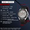BENYAR New Moon Luxury Quartz Chronograph Men Watches Sports Waterproof Automatic Watch For Men Luminous Clock Reloj Hombre