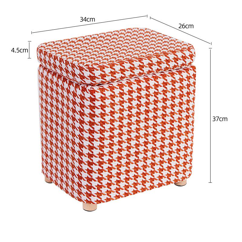 Wooden Multifunctional Storage Stool Home Sitting Cabinet Entryway Makeup Bench Living Room Coffee Table Organizer
