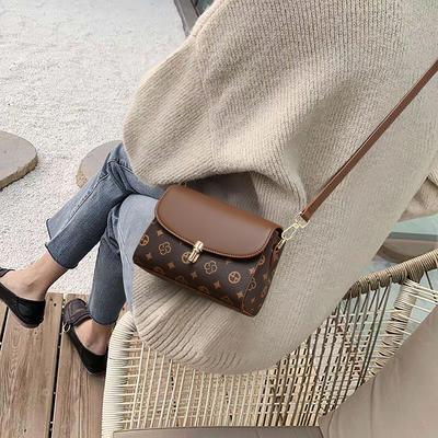 Taška Crossbody taška, Dámská taška, Taška přes rameno, Lehký luxus, Niche Všestrannost, Vysoce kvalitní malá čtvercová taška