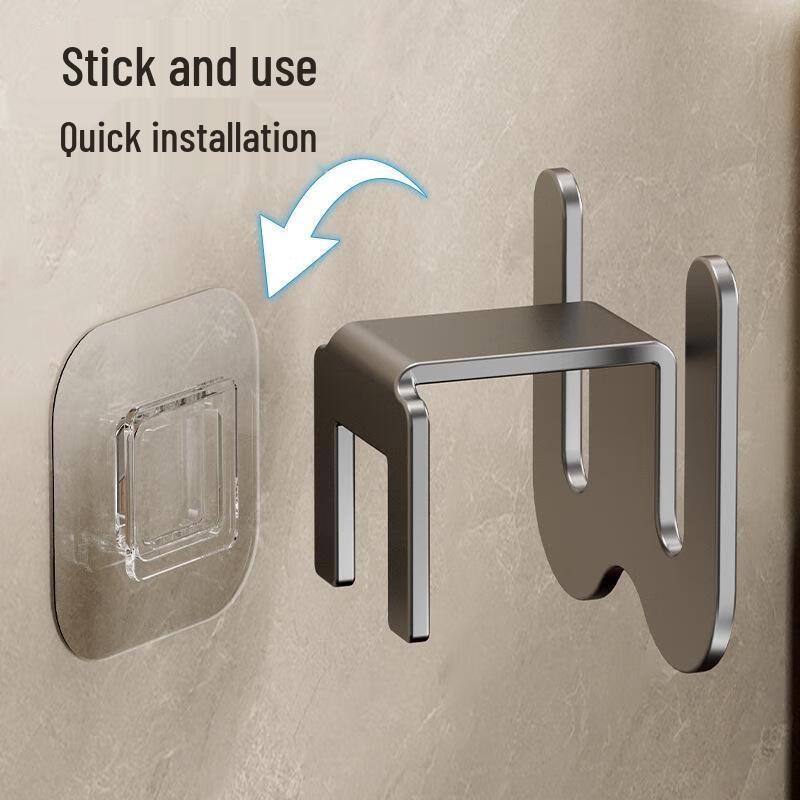 JINGRUIXIANG Wall-Mounted Adhesive Slipper Rack