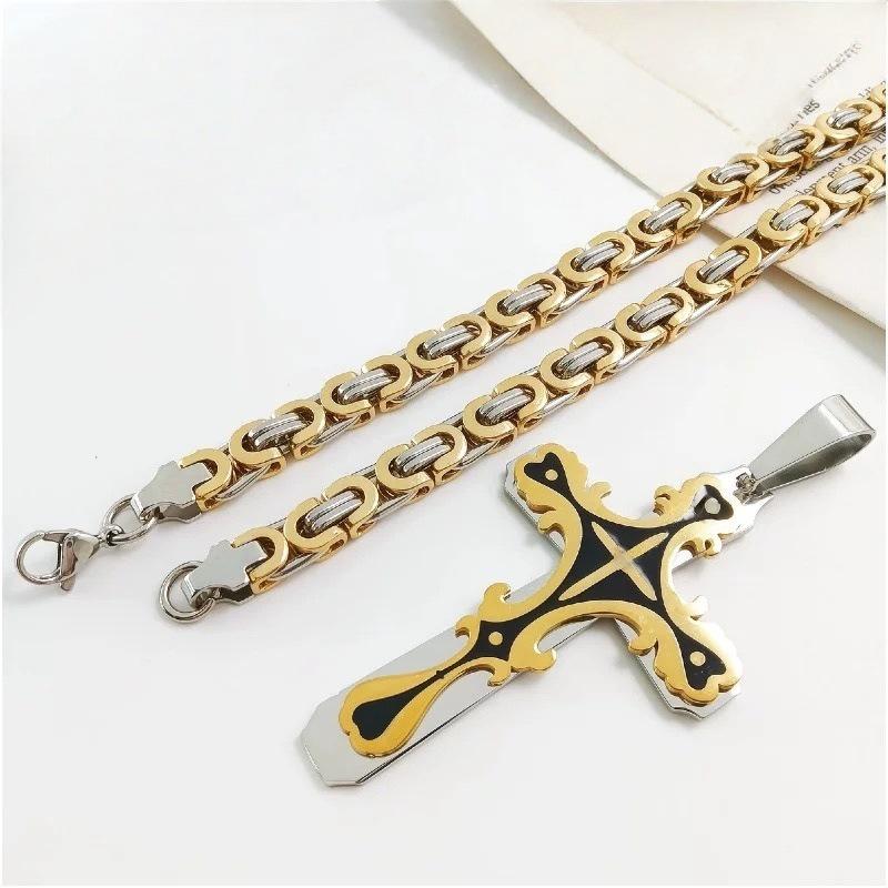 European and American Fashion Trend Stainless Steel Men's Pendant