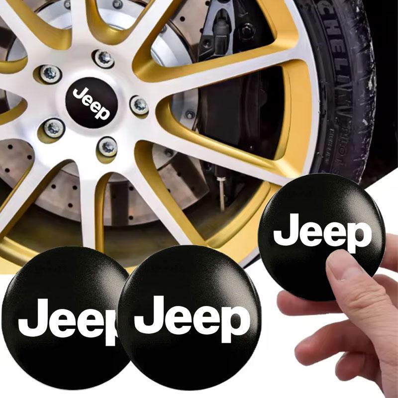 New Car 56mm Styling Wheel Center Cap Hub Covers Badge For Jeep Grand Cherokee Wrangler JK Gladiator Compass Renegade Patriot