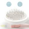Cat-shape Self Cleaning Brush for Dogs & Cats Pet Grooming Tool Gentle Remove Undercoat Shedding Mats and Tangled Hair