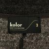 Kolor Made In Japan Knit Tailored Jacket 3 Brown Cardigan Men's Used
