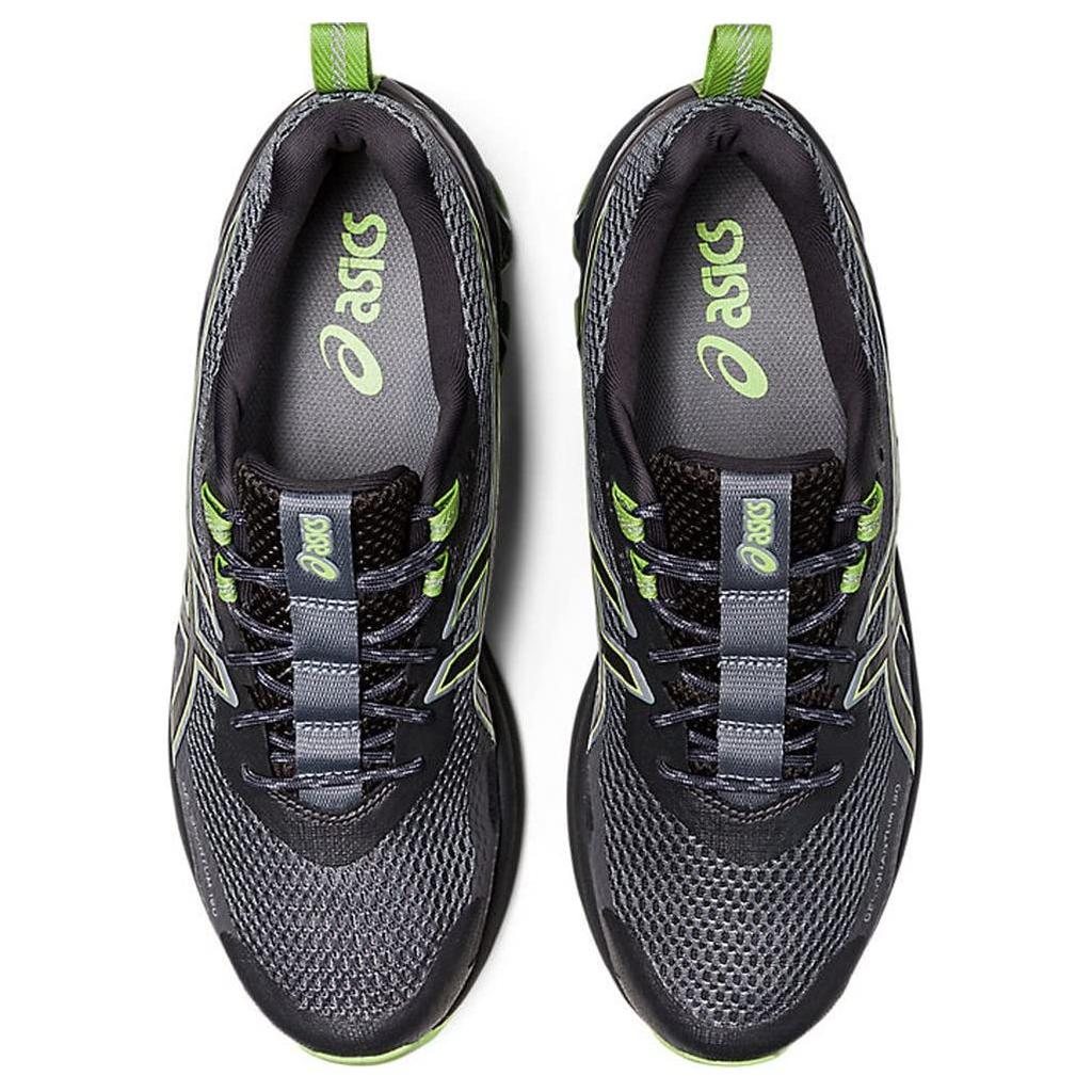 Asics Gel-Quantum 180 7 Comfortable Sports Fashion Mesh Synthetic Leather Low-Top Casual Running Shoes Men Sneaker Gray Green 1201A682-020