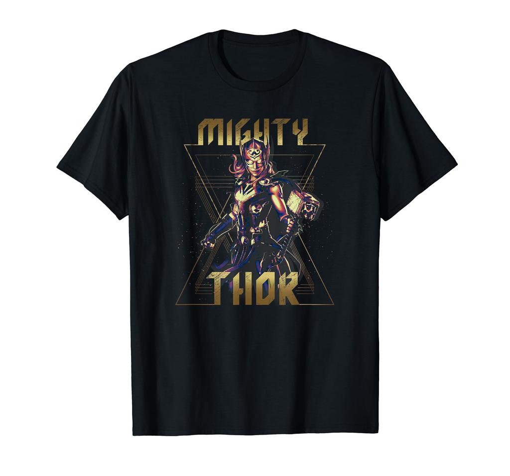 Marvel Thor: Love and Lightning Metal Mighty Thor T-Shirt