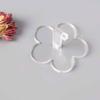 6Pcs Heart Shape Nail Tip Practice Stand Transparent Nail Art Display Rack  Manicure Tools