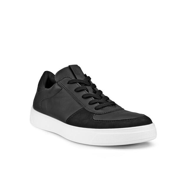 Men's ECCO Street Tray Sneakers 50480451052 Black