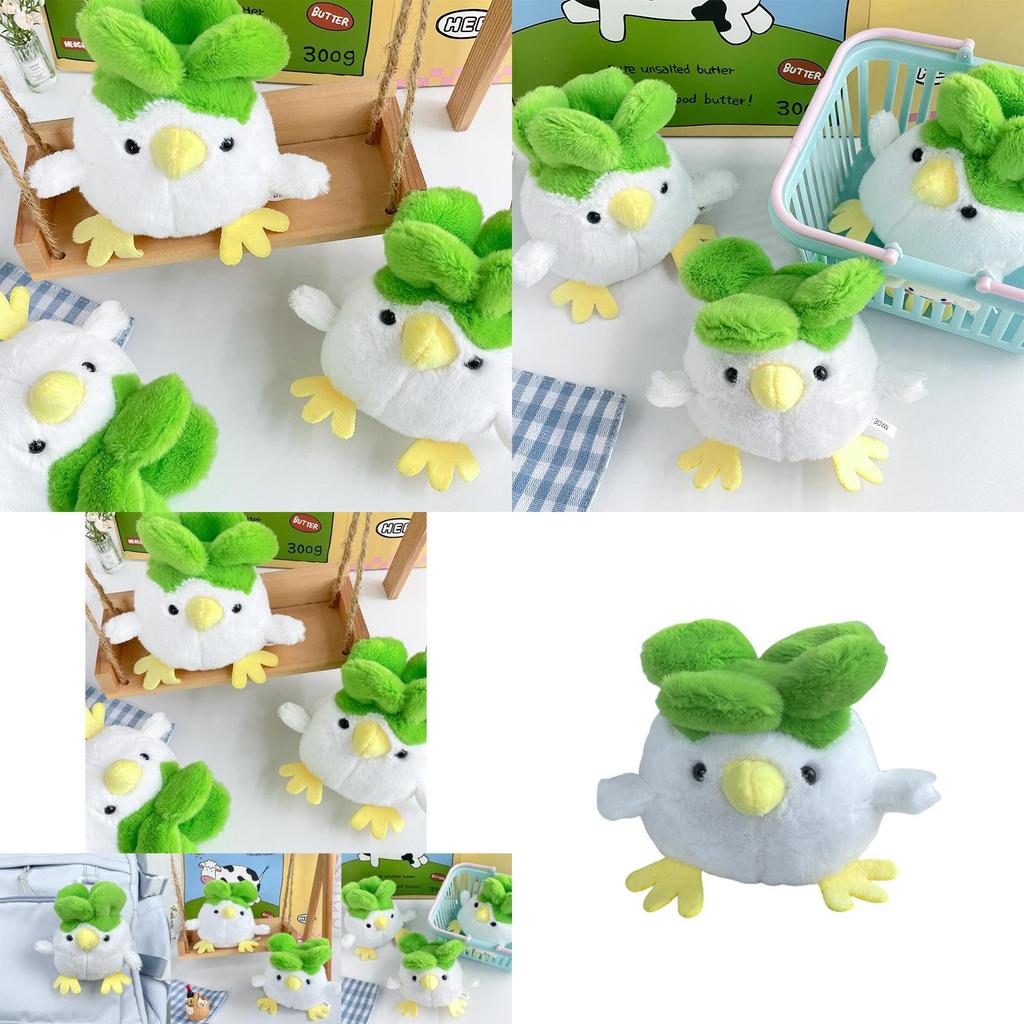 Cute Small Chicken Plush Toy Charming Soft Keychain Accessory And Bag Pendant