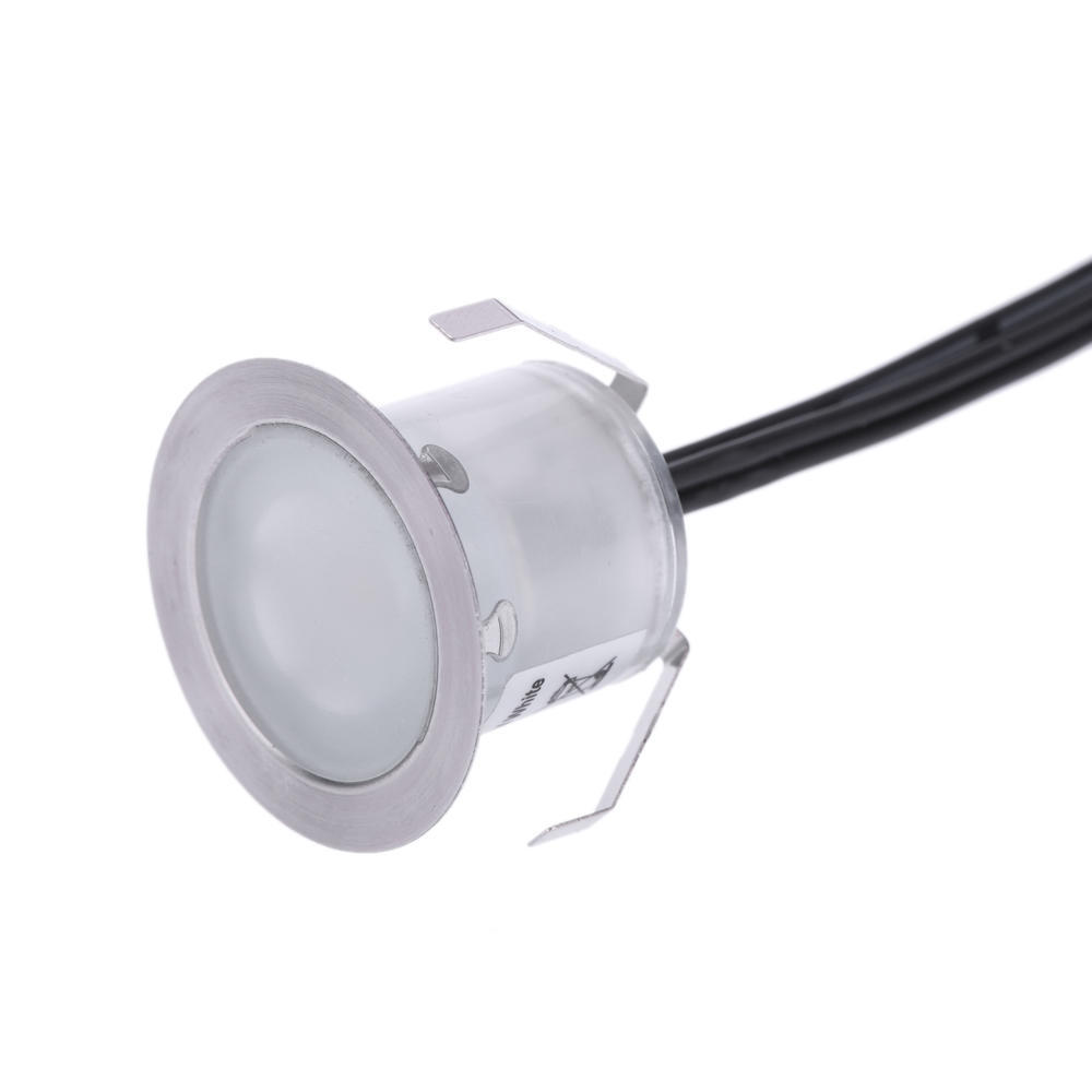 10 Stück 32 mm LED-Deckleuchten, 0,6 W, 500 lm, SMD2835, kleine Bodeneinbauleuchten, IP67 wasserdicht