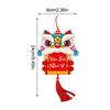 Chinesische Neujahrsornamente Traditionelle Chinesische Neujahrsquasten Ornament Neujahrsanhänger für Zuhause Restaurant Auto Bäume