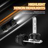 D1S D2S D3S D4S Car Xenon Headlights High Low Beam, High Lumens Car Light 6000K Xenon White Lamps Aluminum Metal Easy Install